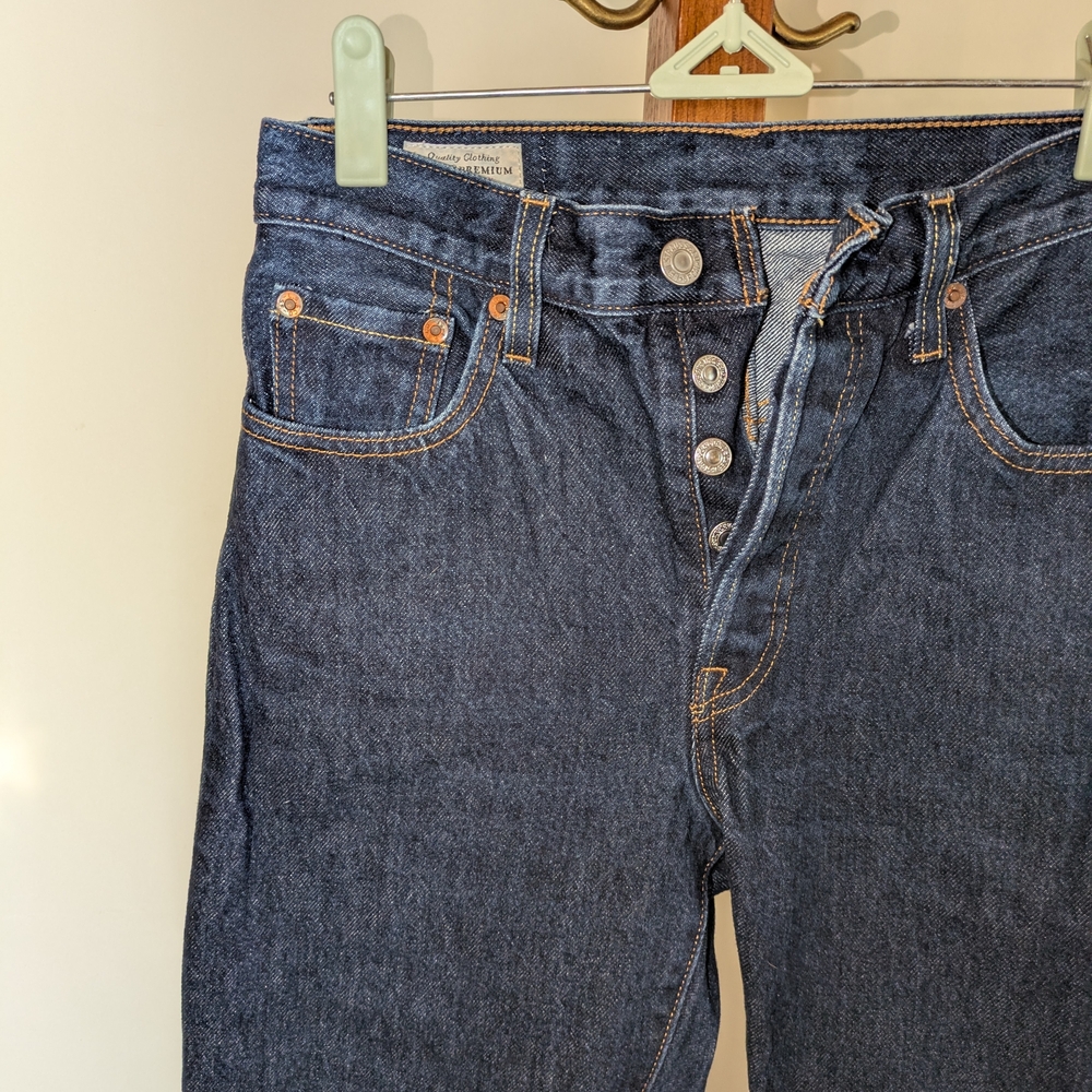 Levi's Classic Indigo Straight Leg Jeans